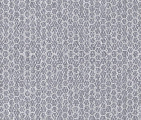 Honey Comb Silver Fabric