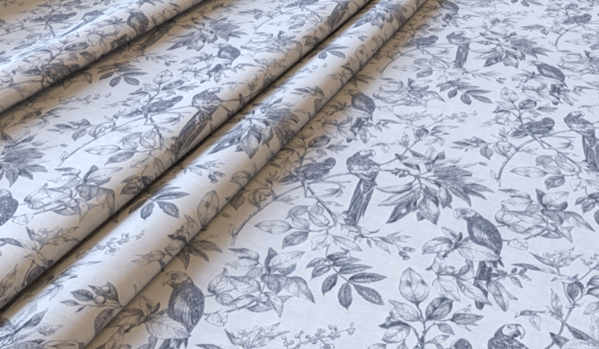 Pero Graphite Fabric