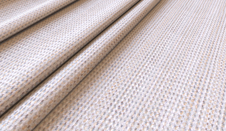 Mosaic Caramel Fabric