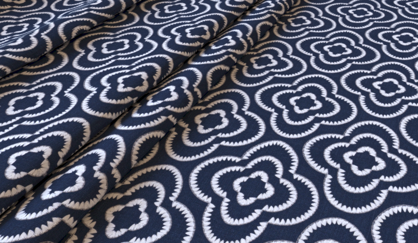 Meadow Midnight Fabric