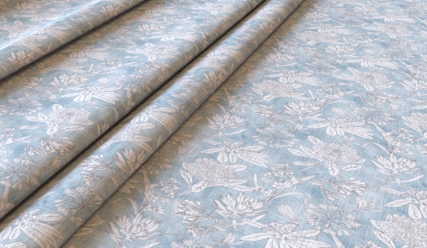 Serene Sky Fabric