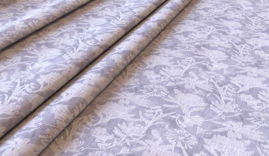 Serene Smoke Fabric