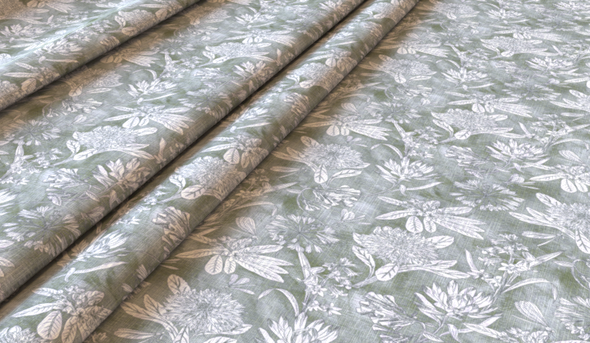 Serene Pistachio Fabric
