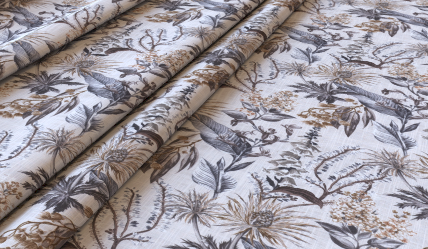 Emily Brass Fabric