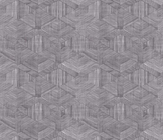 Maze Gunmetal Fabric