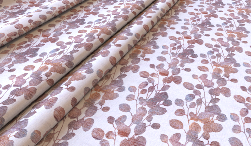 Bliss Coral Fabric